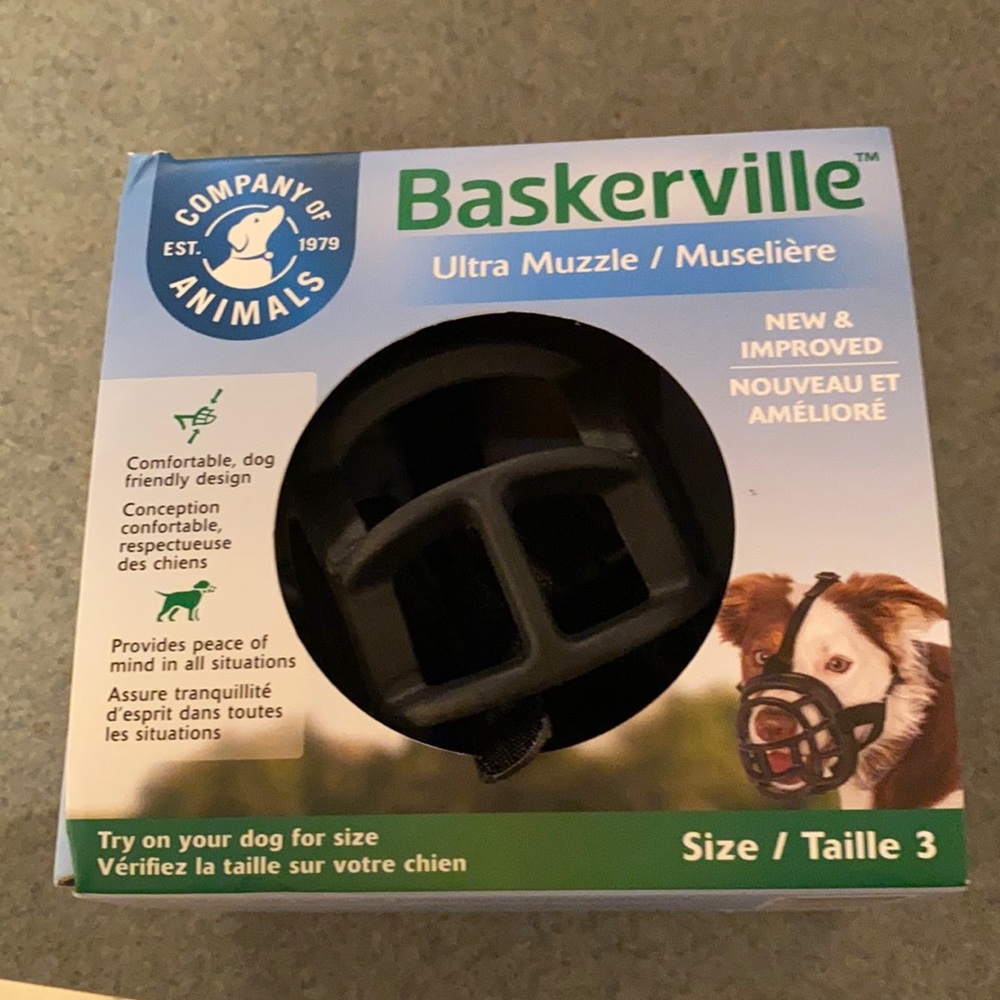 Baskerville ultra muzzle size 3